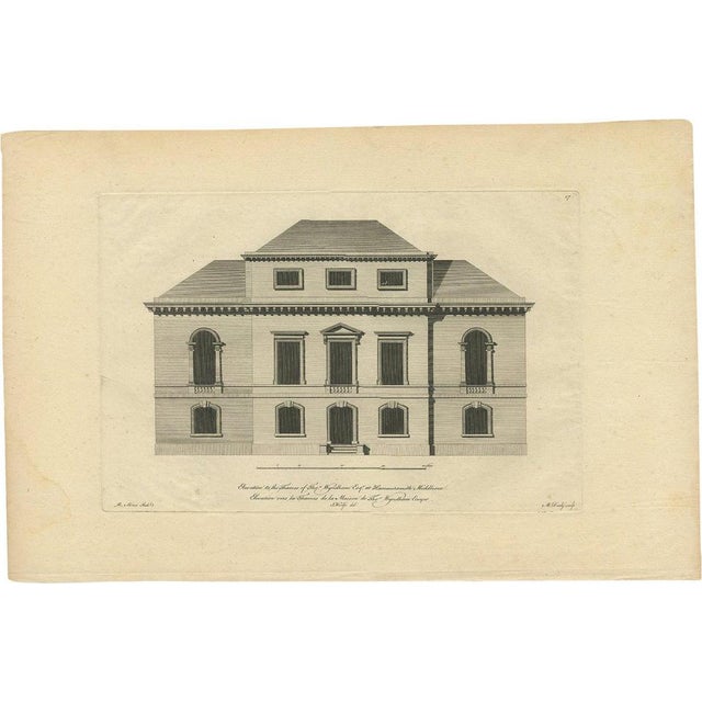 Woolfe, Thomas Wyndham's Palace, 1770, Print For Sale