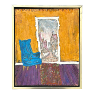 "Mousehole" Interior Painting on Board