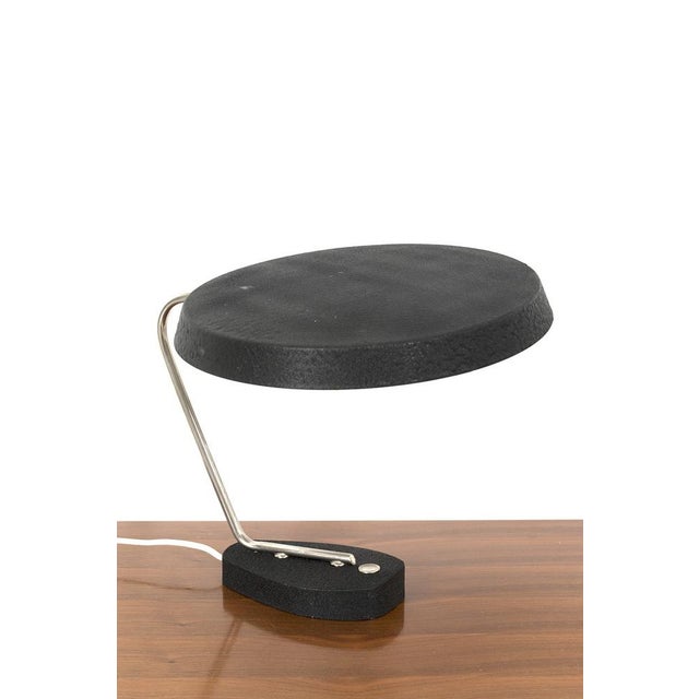 Metal Vintage Round Desk Lamp For Sale - Image 7 of 7