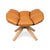 Set of Husk Lounge Chair and Ottoman in Cognac Leather from B&B Italia / C&B Italia For Sale - Image 13 of 17