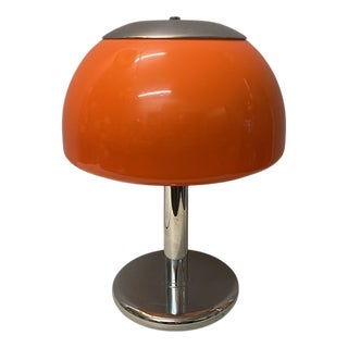 Space Age Mushroom Orange Table Lamp from Cosack, 1960s] For Sale