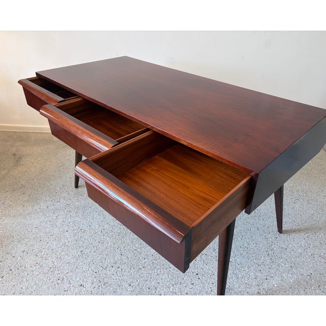 Mid-Century Desk with Book Shelf, Germany, 1950s For Sale - Image 13 of 16