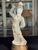 Expressive Carved Chinese Tomb Court Lady Figure, Polychrome Dancing Form, Early 20th Century For Sale In Palm Springs - Image 6 of 10