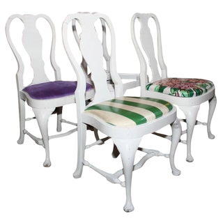 1940s Vintage Dorothy Draper Side Chairs- Set of 4 For Sale