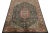 1920s Antique Persian Qum Rug in Brown With Florals and Medallions For Sale - Image 5 of 8