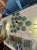 Murano Green Glass Disc Wall Art Sconce For Sale - Image 4 of 7
