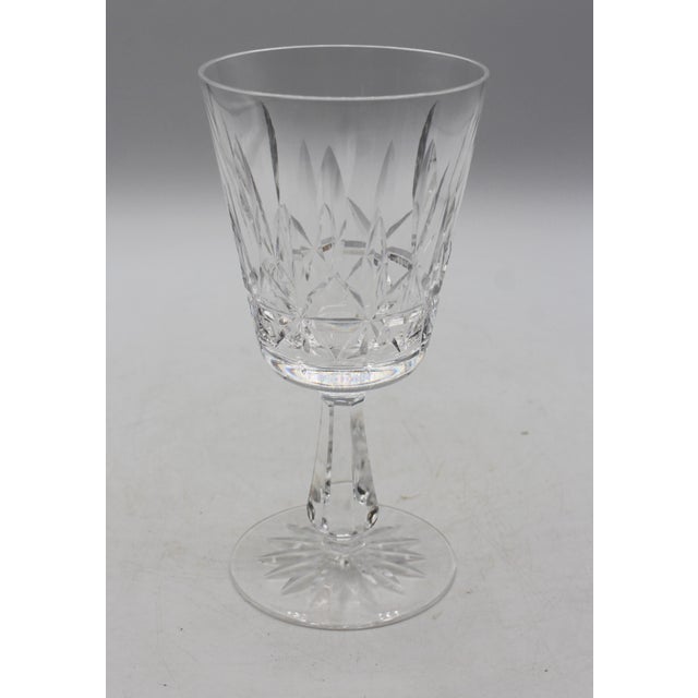 Vintage Set of 6 + 1 Water Glasses, Rosslare by Waterford. Produced 1968-2017. Very good estate condition. 6.75" x 3.5" dia.