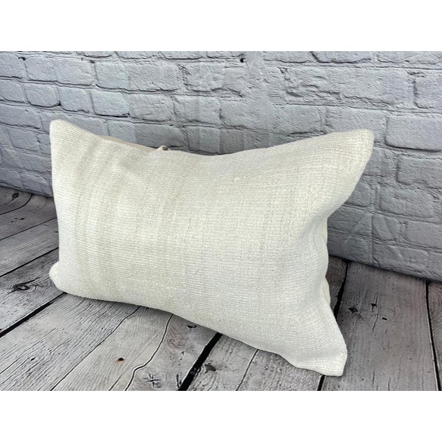 Vintage Pillow Case Turkish Hemp Pillow Decorative Hemp Pillow Dry cleaning only. PILLOW INSERT IS NOT INCLUDED