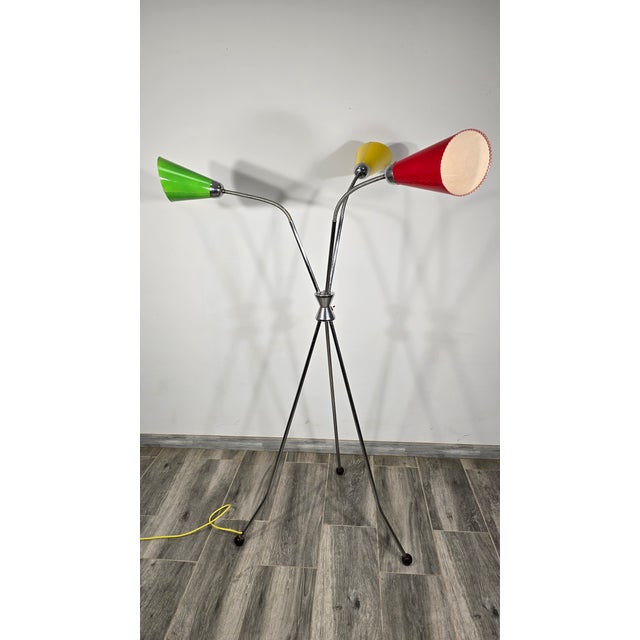1960s Vintage Floor Lamp from Lidokov, 1960s For Sale - Image 5 of 10