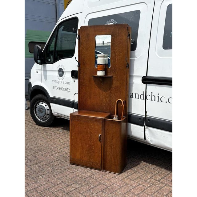 Mid-Century Umbrella Stand with Storage, 1960s For Sale - Image 9 of 14
