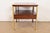 Paul McCobb for Calvin Furniture Linear Group Walnut Two-Tier Nightstand, Newly Refinished For Sale - Image 13 of 14