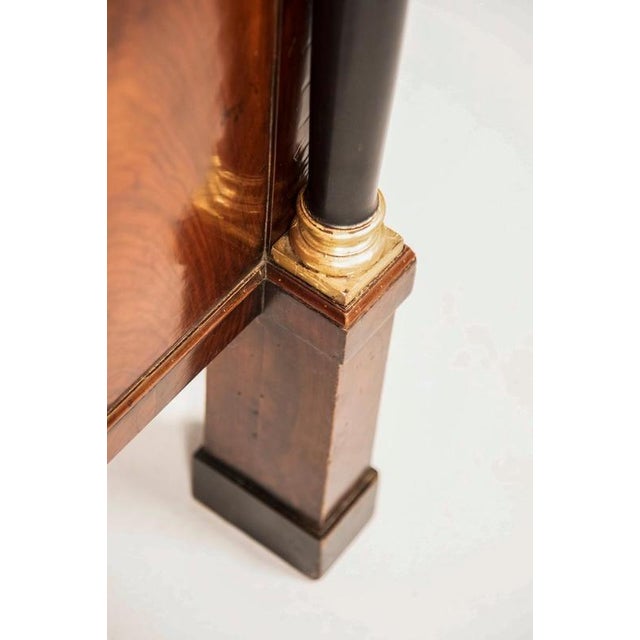 Brown Antique Italian Empire Bed, 1800s For Sale - Image 8 of 18