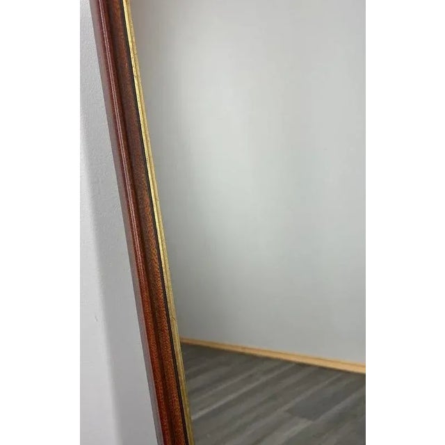 Vintage French Gilt Wall Mirror with Ornate Frame For Sale - Image 4 of 10