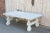 Bleached White Spanish Tavernera Coffee Table For Sale - Image 4 of 11