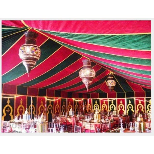 Hand-Crafted Moroccan Caidale Tent by Berber Tribes, 20 ft x 40 ft For Sale - Image 13 of 13
