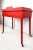 Red Vintage Refurbished Child's Desk Set For Sale - Image 8 of 18