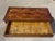 Brown Antique Sideboard with Diamond-Shaped Wood Marquetry Top For Sale - Image 8 of 18