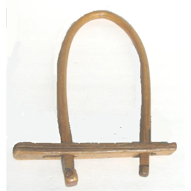 Rustic Rustic Hand-Hewn Amish-Style Yoke For Sale - Image 3 of 4