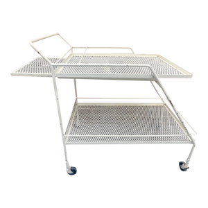 Vintage Mid Century Outdoor Cart Attributed to Tempestini for Salterini