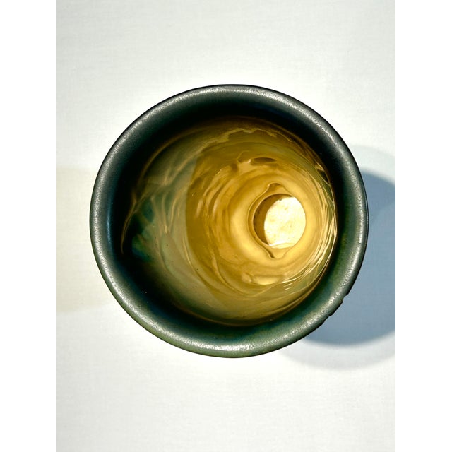 Mid 20th Century Mid 20th Century Roseville Pottery Vase For Sale - Image 5 of 5