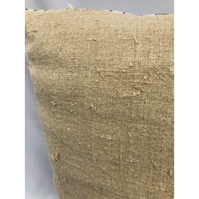 2010s African Mud Cloth Custom Euro Size Pillow For Sale - Image 5 of 8