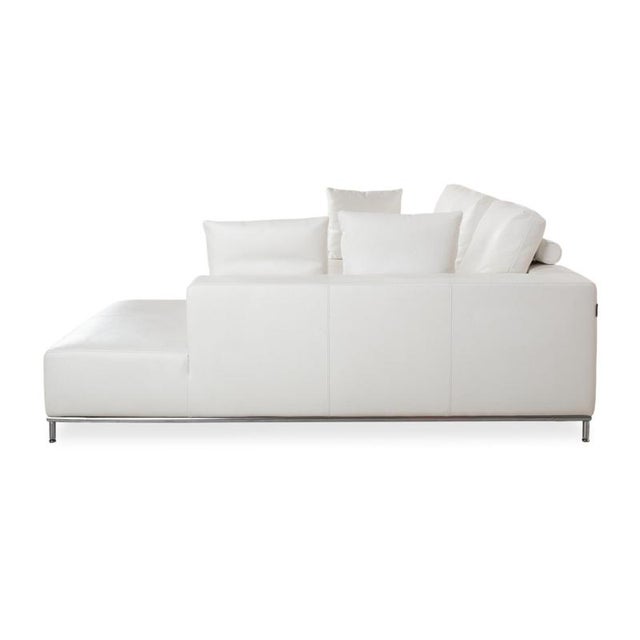 Granada Corner Sofa in Cream Leather from La Nuova Casa For Sale - Image 13 of 15