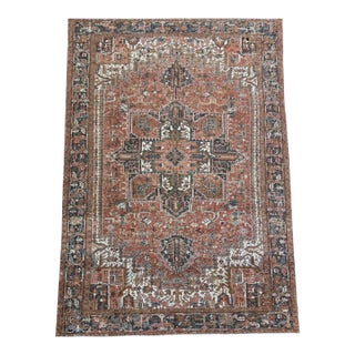 Antique Heriz Rug | Medallion Design | 9x12 For Sale