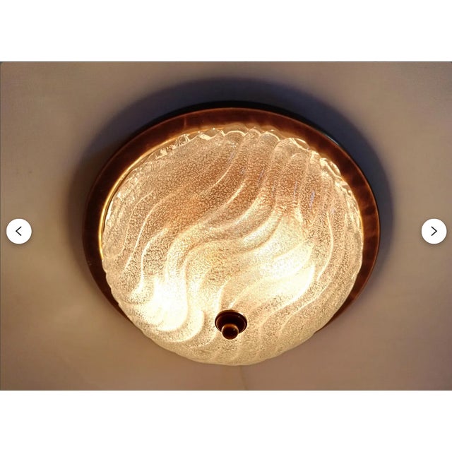 A phenomenal item of Mid Century Modern decor, created in the legendary Fischer Leuchten-Germany atelliers. Made of...