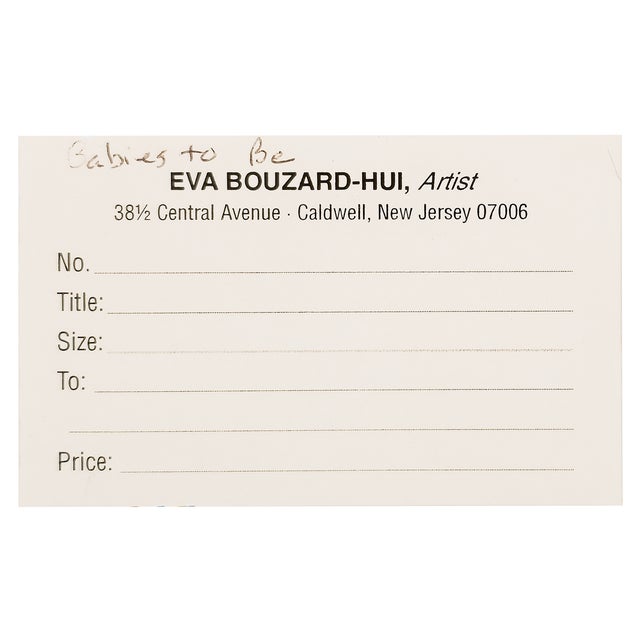 Blue Babies to Be - Eva Bouzard-Hui, C. 1996 For Sale - Image 8 of 11