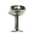 Sip in style with this vintage mid century set of 9 silver plated tall, elegant goblet. These regal goblets / chalices /...