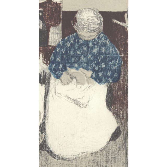 Impressionist 1974 Édouard Vuillard Collotype "La Cuisinière" (The Cook) For Sale - Image 3 of 5