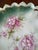Antique Porcelain Cake Plate Floral Molded For Sale - Image 10 of 12