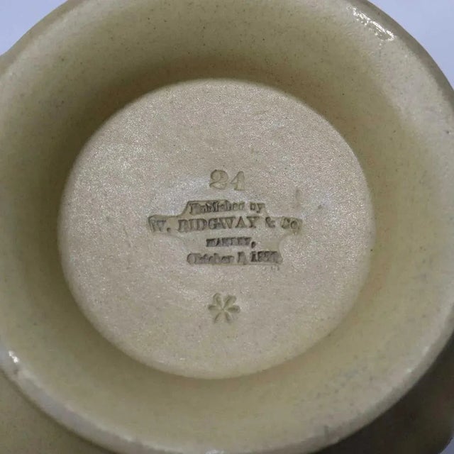 Early 19th Century English W. Ridgway & Company Stoneware Pottery Relief Moulded Tam O' Shanter Pitcher For Sale - Image 5 of 6