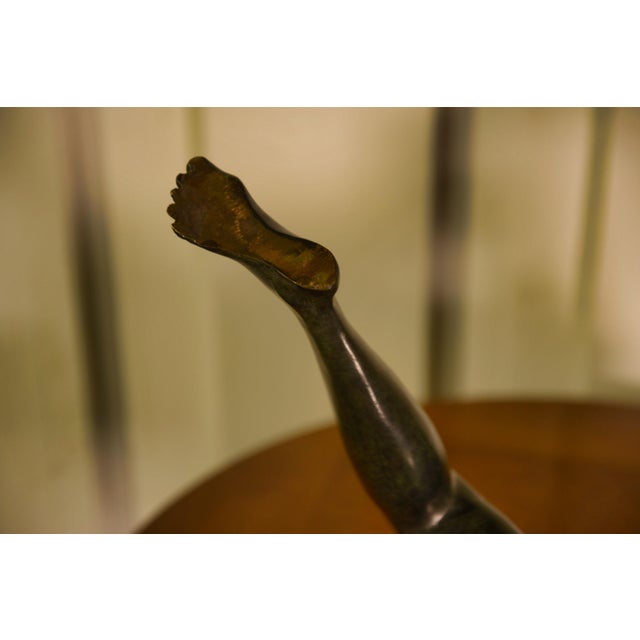 Bronze Sculpture of a Woman by Norbert Treca, 2000s For Sale - Image 12 of 13