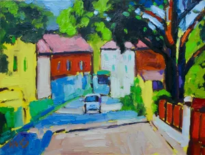 Contemporary Fauvist Oil Painting