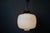 Beige Suspension Lamp in Wood and Opaline Glass attributed to Reggiani For Sale - Image 8 of 8