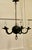 Gothic Iron and Wood Chandelier, 1920s For Sale - Image 9 of 13