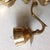 Brass Wall Sconce Candle Holders - Pair For Sale - Image 9 of 11