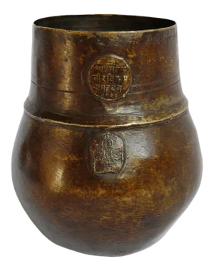 Antique Old Bronze Mana Cup