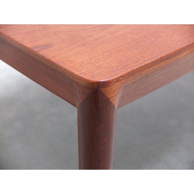 Brown Extendable Dining Table by Erik Riisager Hansen for Haslev, 1960s For Sale - Image 8 of 18