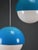 Model 4021 Blue Methacrylate Pendant Lamp by Luigi Bandini Buti for Kartell, Italy, 1960s For Sale - Image 9 of 18