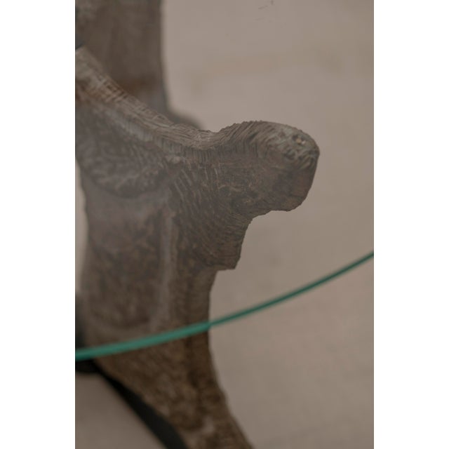 Glass Italian Sculptural Dining Table, 1960s For Sale - Image 7 of 18