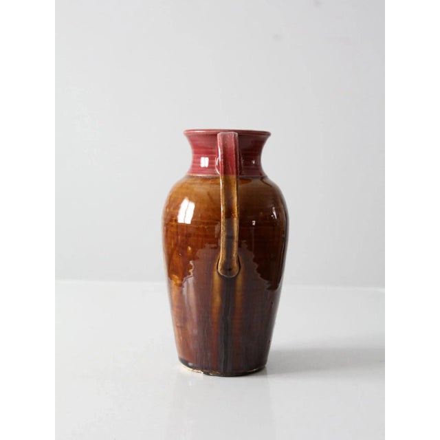 Ca. 1983 Studio Pottery Pitcher For Sale - Image 6 of 11