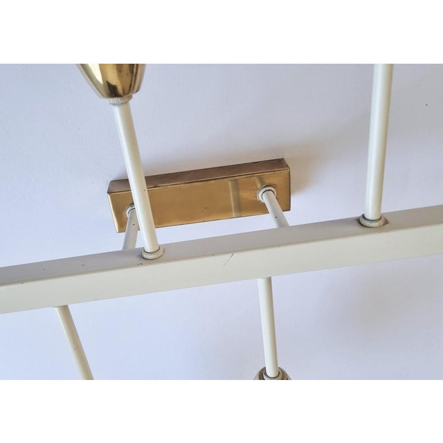 Gold Mid-Century Wall Lamps in the style of Stilnovo, 1960s, Set of 2 For Sale - Image 8 of 18