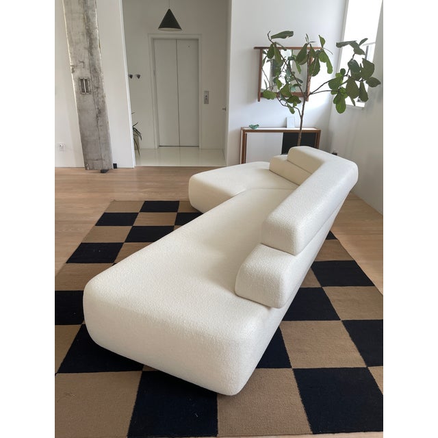 Contemporary Patricia Urquiola Rift Sectional Sofa For Sale - Image 3 of 9