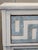 1910s Antique English Painted Dresser Chest of Drawers With Greek Key Motif For Sale - Image 5 of 14