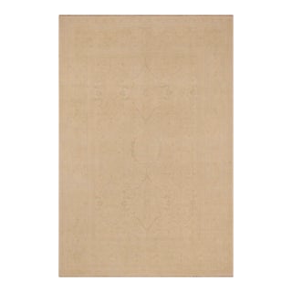 Sunfaded Beige/Beige Wool Rug - 9'2'' X 12'1'' For Sale