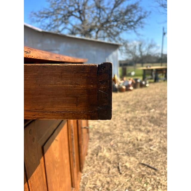 18th Century French Provinciale Louis XV Solid Walnut Sideboard / Buffet For Sale - Image 15 of 17