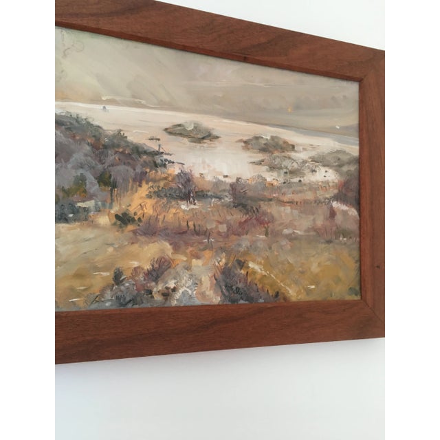 Brown Norway European Plein Air Landscape Oil Painting For Sale - Image 8 of 9