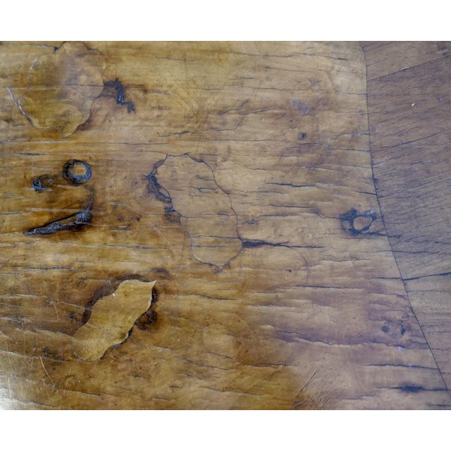 Shaped Walnut Occasional Table This useful little table has a very pretty shape, it has a scalloped edge with carved...